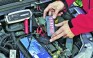 pregatirea masinii: verificarea bateriei