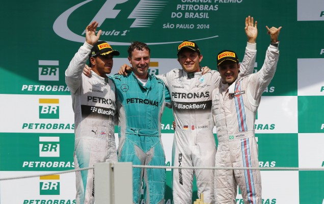 podium interlagos 2014