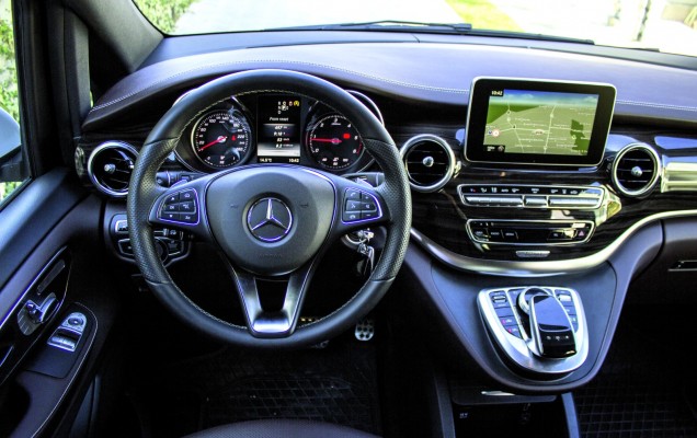 mercedes-benz clasa v interior