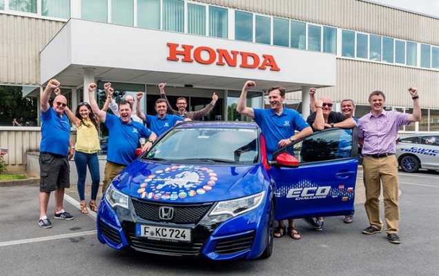 record mondial de consum honda