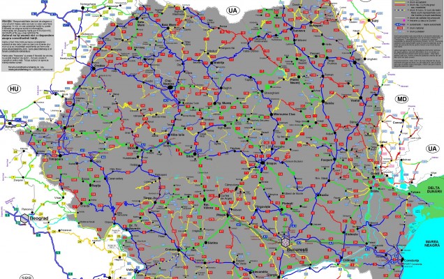 starea drumurilor din romania 2014