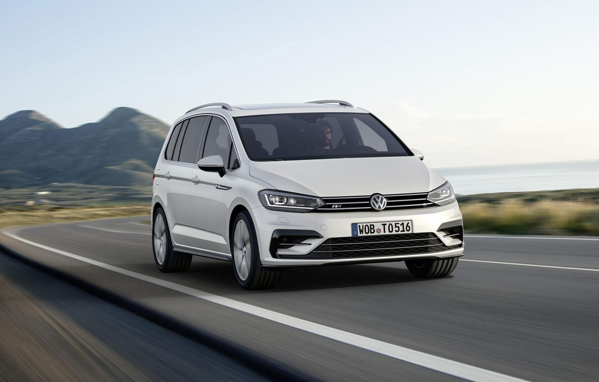 Volkswagen Touran RLine Poze și detalii oficiale