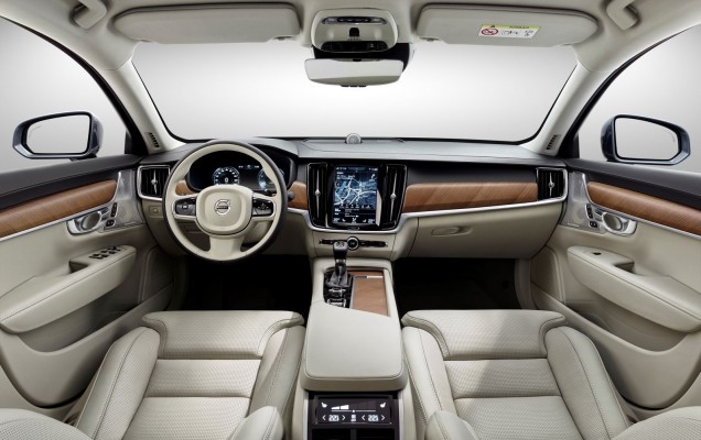 Interior Blond Volvo S90