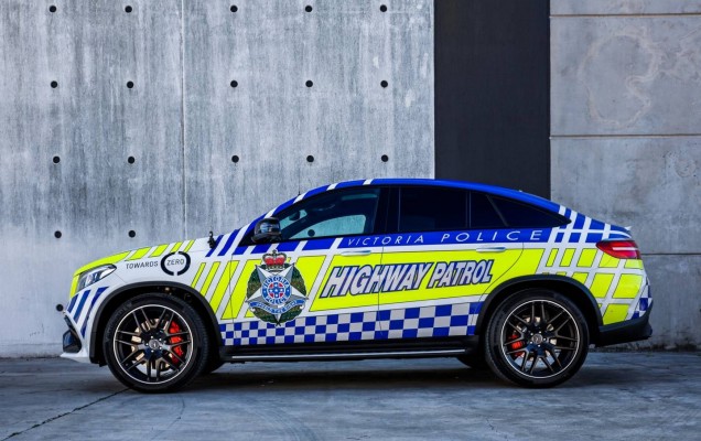 2016 mercedes-amg gle 63 s coupe politie australia (2)