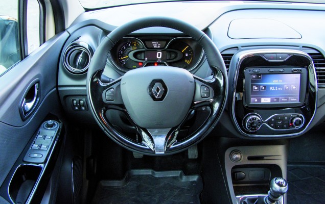 renault captur interior