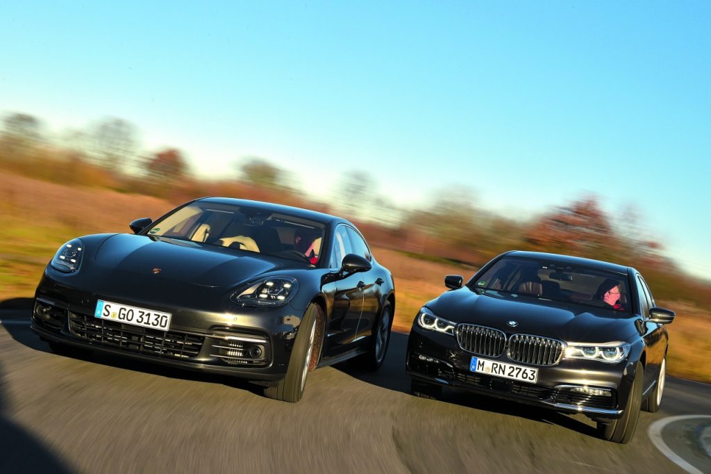 panamera vs seria 7