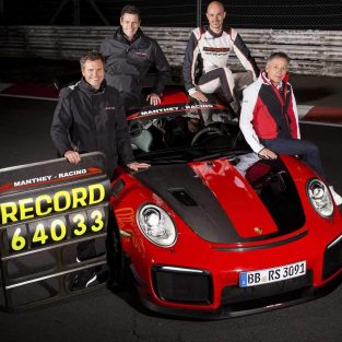 Porsche 911 GT2 RS MS record Nurburgring