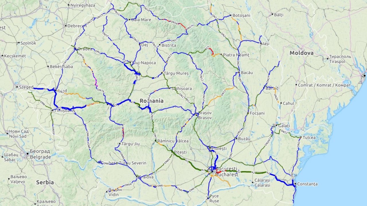 Cum Folosim Harta Interactivă A Calității Drumurilor Din Romania