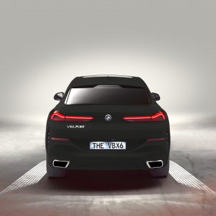 Cea mai neagră mașină din lume: BMW X6 Vantablack