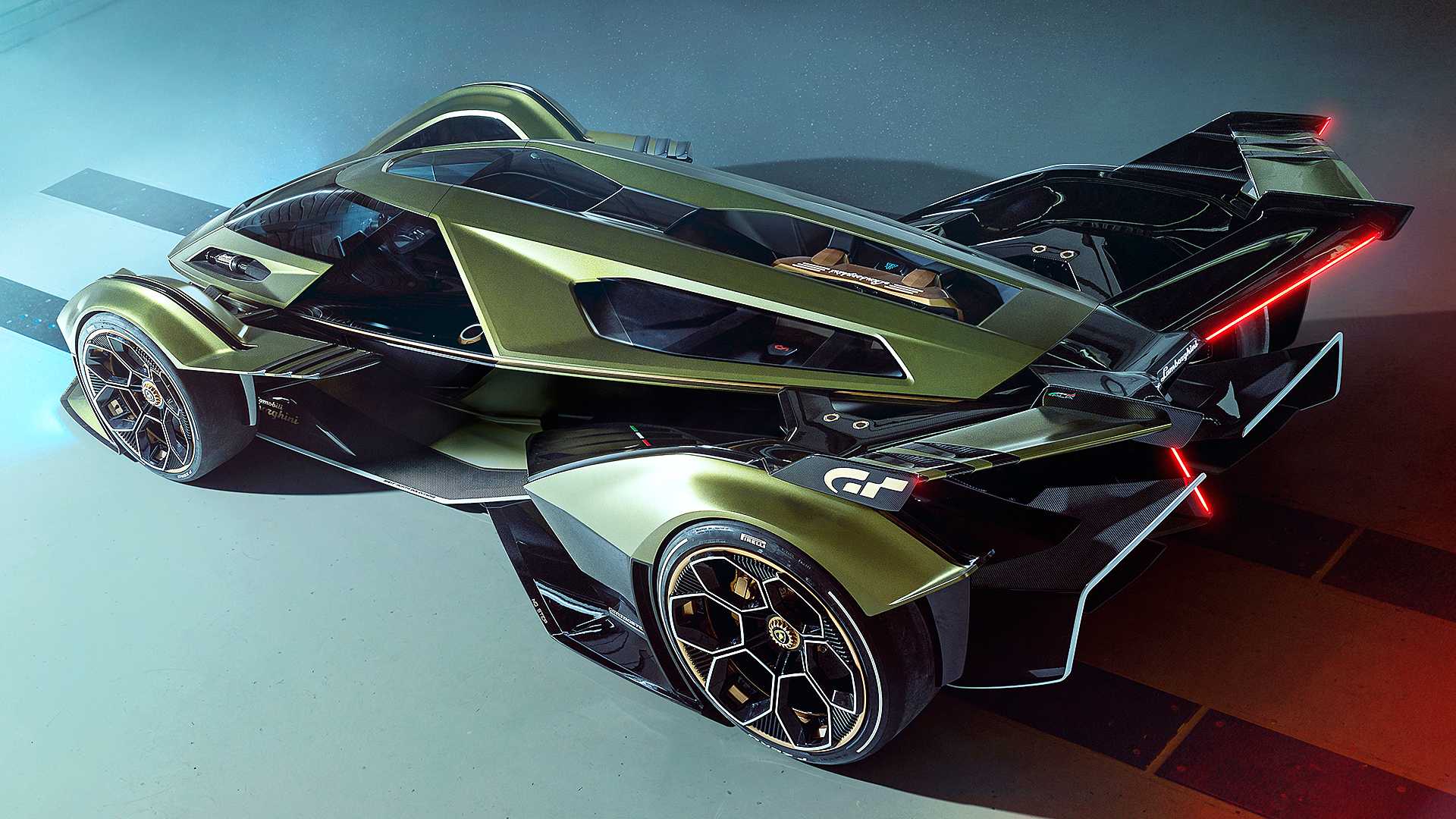 Lamborghini V12 Vision Gran Turismo este ca de pe altă planetă!