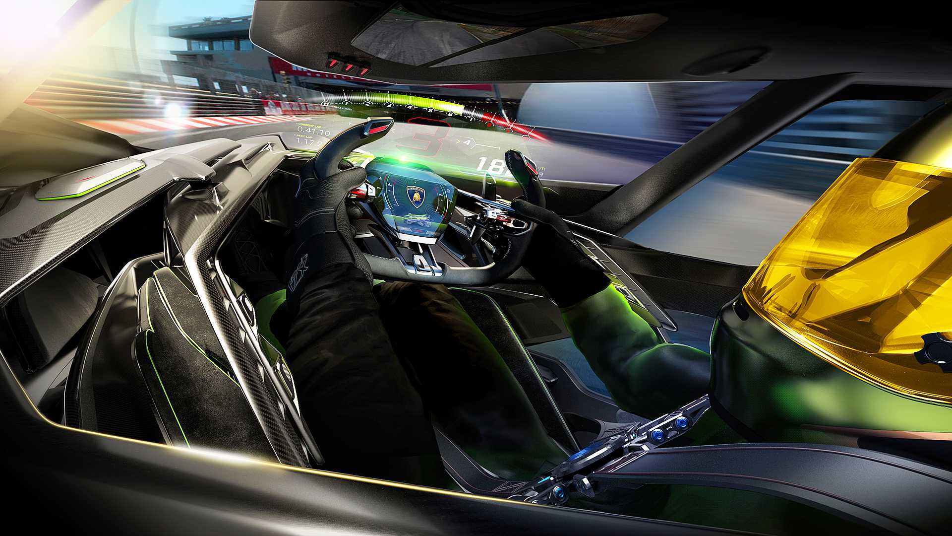 Lamborghini V12 Vision Gran Turismo este ca de pe altă planetă!