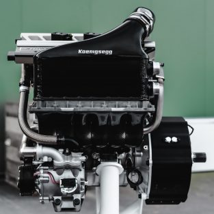 Koenigsegg puternic motor cu trei cilindri