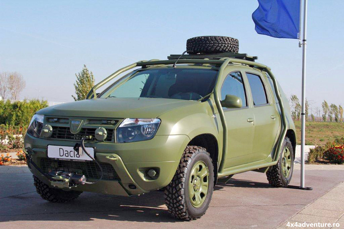 Dacia Duster Army - toate informațiile despre această versiune militară