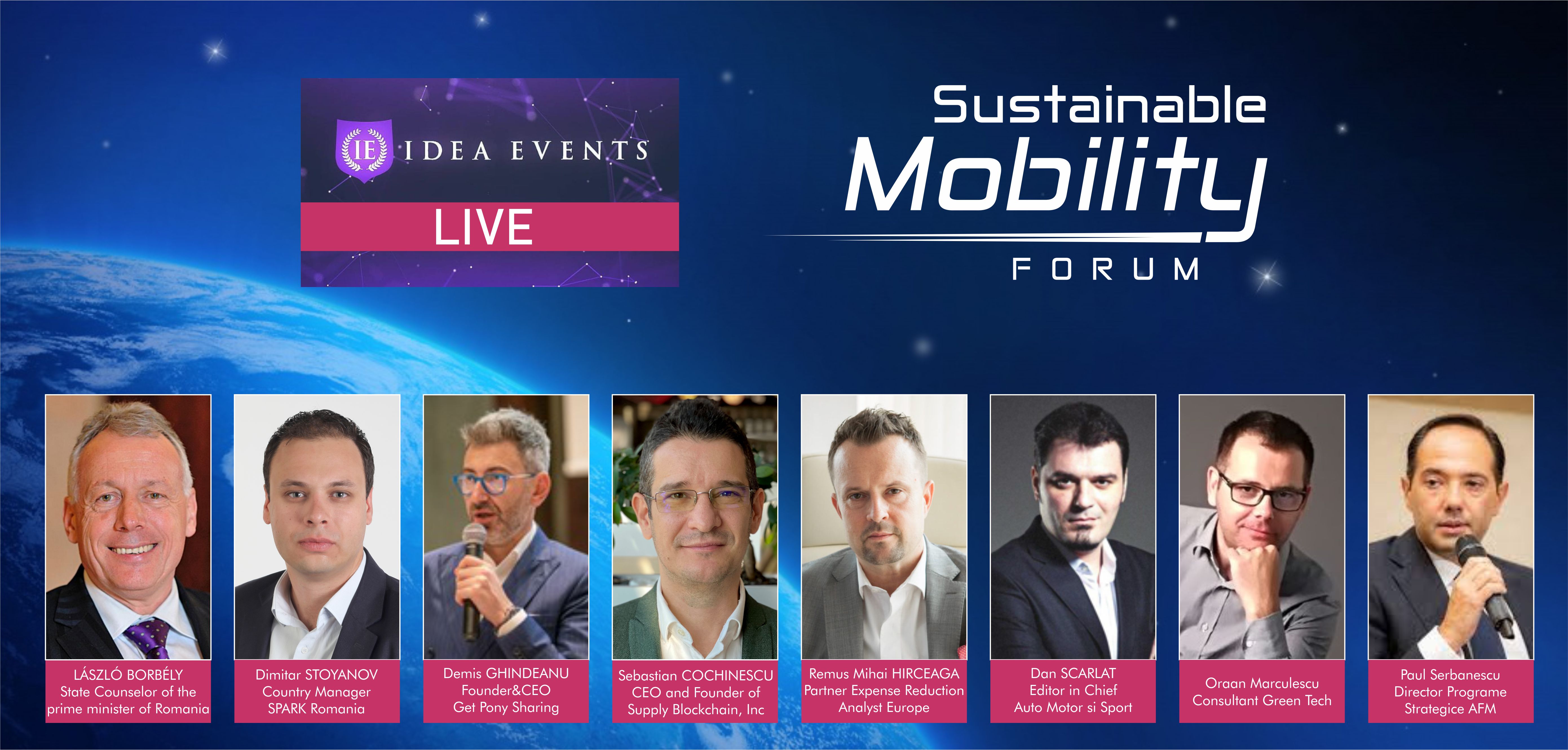 speaker Sustainable Mobility Forum 2020