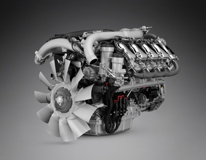 Scania a prezentat noua generație de motoare V8 de 16,4 litri și clienții pot alege o versiune a acestui motor de 770 CP.