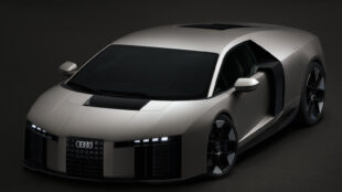 Minimalism atemporal pentru Audi Nuvolari, atestând căutări intense pentru reinventarea identității mărcii în spațiul european